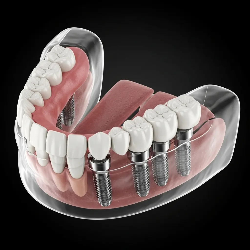 All-on-4 Tüm Ağız İmplant Tedavisi - Tek Seansta Diş İmplantı