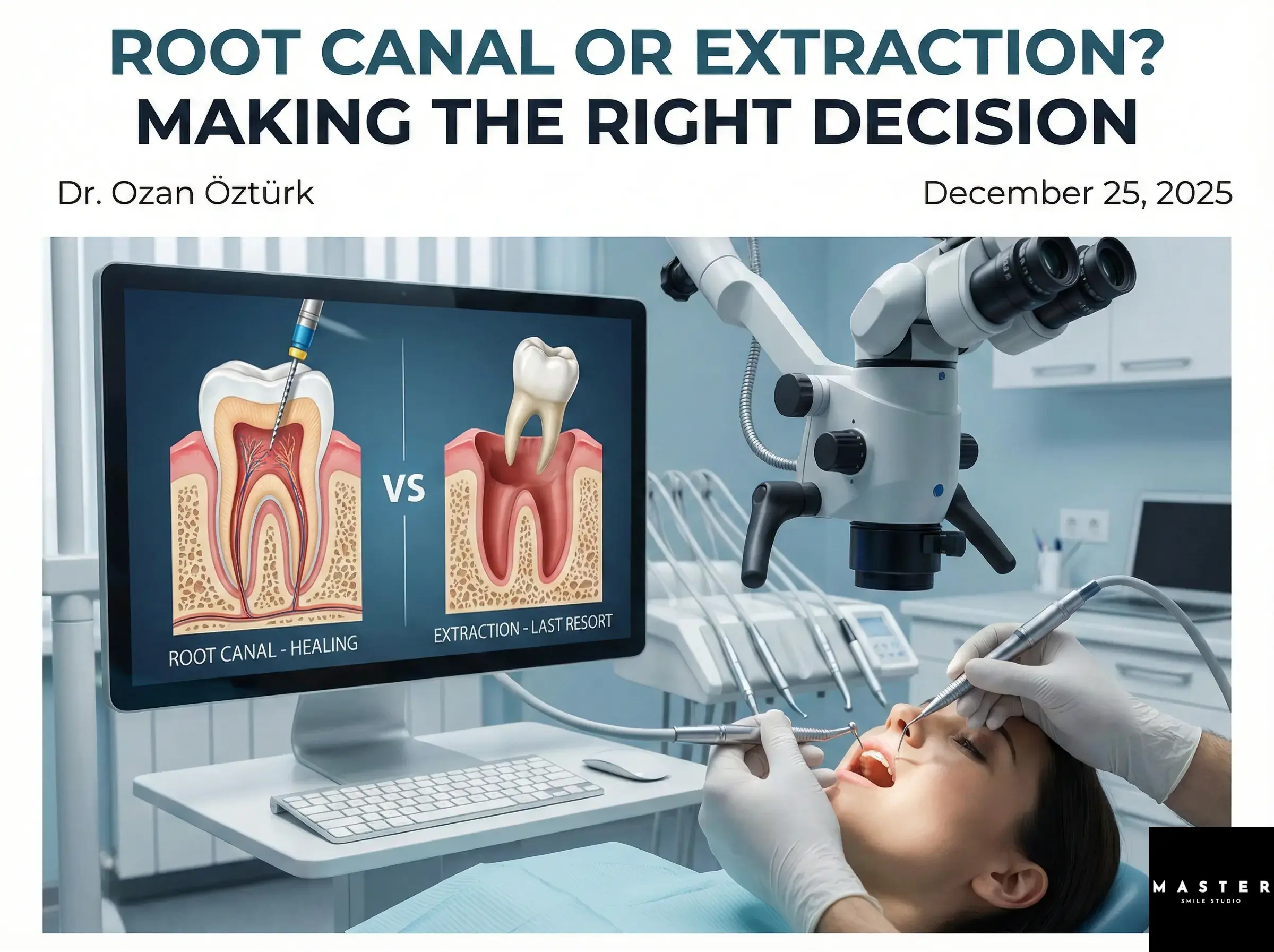 Kanal Tedavisi mi, Diş Çekimi mi? Doğru Kararı Vermek